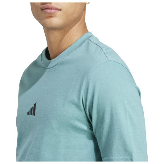 Adidas Ανδρική κοντομάνικη μπλούζα Essentials Small Logo Single Jersey Tee